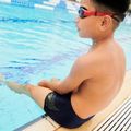 Speedo Medley Logo Aquashort детски бански костюми тъмносин 8-1241006864 9