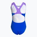 Speedo Digital Placement Splashback детски бански от една част синьо и лилаво 8-00262514737 2