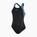 Speedo Hyperboom Splice Flyback дамски бански от една част черен 8-00305015160 4