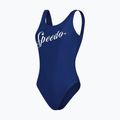 Speedo Лого Deep U-Back бански от една част тъмно синьо 8-00307614518 4