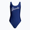 Speedo Лого Deep U-Back бански от една част тъмно синьо 8-00307614518