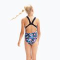 Speedo Digital Allover Leaderback детски бански от една част син/черен 8-1237714743 4