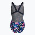 Speedo Digital Allover Leaderback детски бански от една част син/черен 8-1237714743 2