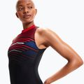 Speedo дамски бански костюм от една част Digital Placement Hydrasuit black-red 8-1244515213 8