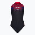 Speedo дамски бански костюм от една част Digital Placement Hydrasuit black-red 8-1244515213