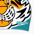 Speedo Оранжево-зелена шапка с отпечатан символ 8-00232614671 4