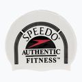 Speedo Силиконова капачка с печат, бяла 8-0838514630