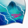 Speedo Цифрова шапка с печат бяло-синьо 8-1352414648 4