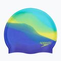 Детска шапка за плуване Speedo Multi Colour Silicone Junior fluo artic/true cobalt/lemon drizzle