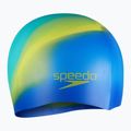 Детска шапка за плуване Speedo Multi Colour Silicone Junior fluo artic/true cobalt/lemon drizzle