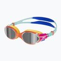 Детски очила за плуване Speedo Biofuse 2.0 Mirror cobalt pop/marine blue/volcanic orange