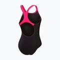 Бански костюм от една част Speedo Medley Logo black/electric pink 2