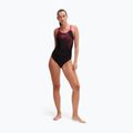 Бански костюм от една част Speedo Medley Logo black/electric pink 6