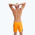 Мъжки къси панталони за плуване Speedo Hyperboom Splice 16", мандарин пилинг/пиктон синьо/натурален кобалт 6