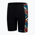 Детски бански Speedo Digital Panel черен/бял/диня