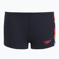 Детски боксерки за плуване Speedo Digital Panel Aquashort true navy/watermelon/bitter lime