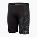 Speedo Hyperboom V-Cut black/usa charcoal/white мъжки бански