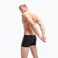 Мъжки боксерки за плуване Speedo Medley Logo black/mandarin peel 6