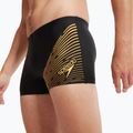 Мъжки боксерки за плуване Speedo Medley Logo black/mandarin peel 7