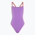 Speedo Solid Tie Back дамски бански костюм от една част sweet purple/watermelon