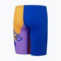 Speedo Placement V Cut Digital детски бански костюми true cobalt/watermelon/sweep purple 2
