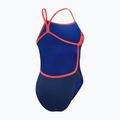 Speedo Placement Digital Vback дамски бански от една част керемидено синьо/натурален кобалт/диня/бяло 3