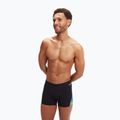 Speedo Allover Digital V-Cut Aquashort мъжки боксерки за плуване black/true cobalt 5