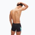 Speedo Allover Digital V-Cut Aquashort мъжки боксерки за плуване black/true cobalt 6