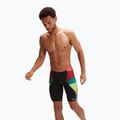 Мъжки бански Speedo Placement Digital V-Cut black/sweet purple/harlequin green/watermelon 5