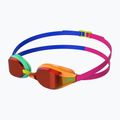 Speedo Fastskin Speedsocket 2 Огледални очила за плуване harlequin green/mandarin peel/true cobalt 2