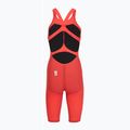 Дамски цял бански костюм Speedo Fastskin LZR Pure Valor 2.0 Openback Kneeskin flame red/cobalt pop 2