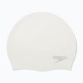 Шапка за плуване Speedo Plain Moulded Silicone white/silver