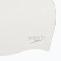 Шапка за плуване Speedo Plain Moulded Silicone white/silver 3