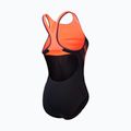 Бански костюм от една част Speedo Placement Laneback black/siren red/plum dandy 2