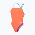 Бански костюм от една част Speedo Solid Tie Back siren red