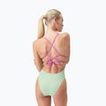 Бански костюм от една част Speedo Solid Lattice Tie-Back matcha green 8