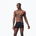 Мъжки боксерки за плуване Speedo Endurance+ MAX Splice Aquashort black/usa charcoal/marine 5