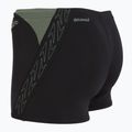 Мъжки боксерки за плуване Speedo HyperBoom Splice Aquashort black/ country green 3