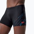 Мъжки боксерки за плуване Speedo HyperBoom V-Cut Aquashort black/picton blue/siren red 9