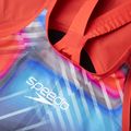Дамски цял бански костюм Speedo Fastskin LZR Pure Valor 2.0 Openback Kneeskin flame red/picton blue 4