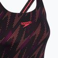 Бански костюм от една част Speedo HyperBoom Allover Medalist black/plum dandy/siren red 3