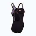 Бански костюм от една част Speedo HyperBoom Splice Muscleback black/plum dandy/siren red 2