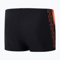 Детски боксерки за плуване Speedo HyperBoom Splice Aquashort black/siren red 2