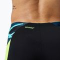Мъжки боксерки за плуване Speedo Endurance+ MAX Splice Aquashort black/hyper yellow 4