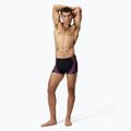 Мъжки бански Speedo Duo Logo Print Aquashort black/coral sands/neon violet 2
