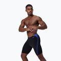 Мъжки плувни шорти тип клин Speedo Hyper Boom Splice black/cobalt pop 4