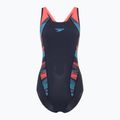 Speedo Placement Laneback дамски бански костюм от една част zoom boom placement/true navy