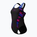 Дамски цял костюм за плуване Speedo Placement Laneback zoom boom placement/speedo black 4