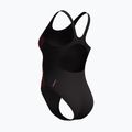 Дамски цял бански костюм Speedo Placement Muscleback neon violet 5
