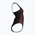 Дамски цял бански костюм Speedo Placement Muscleback neon violet 7
